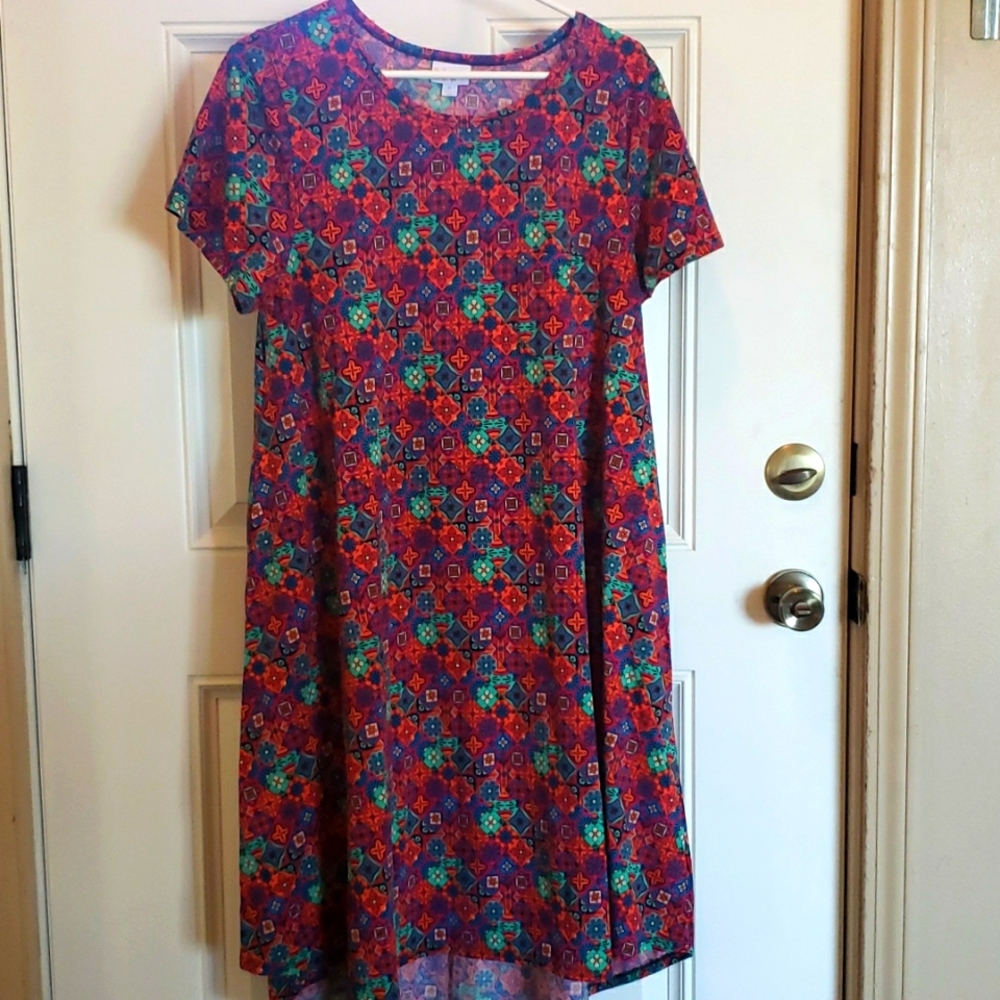 LuLaRoe Carly dress XL